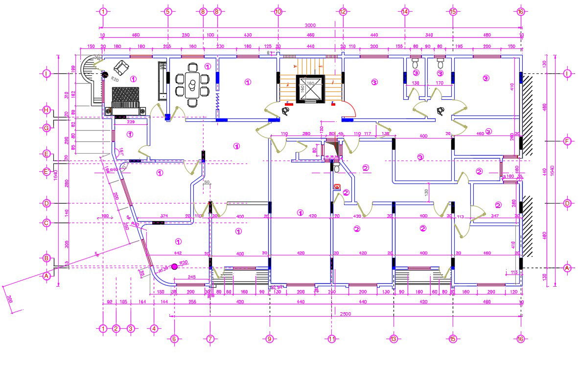 House AutoCAD Plan