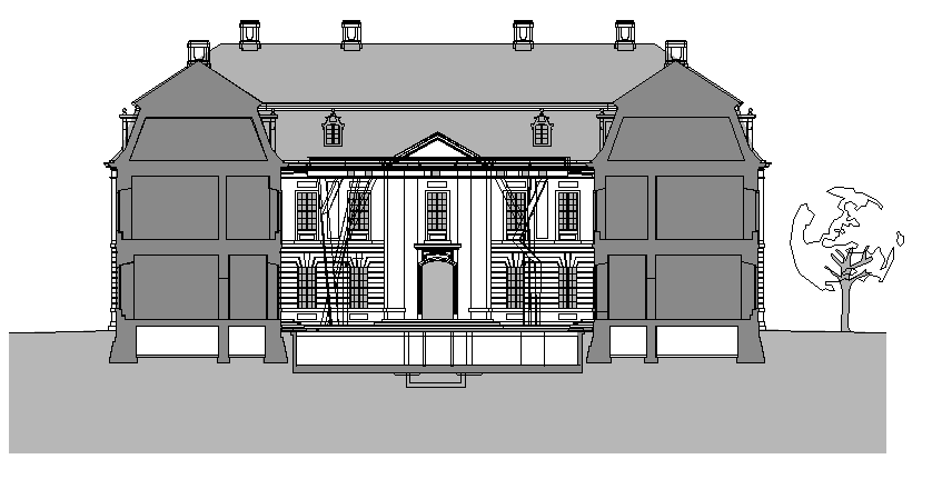 House Design And Elevation Plan dwg file