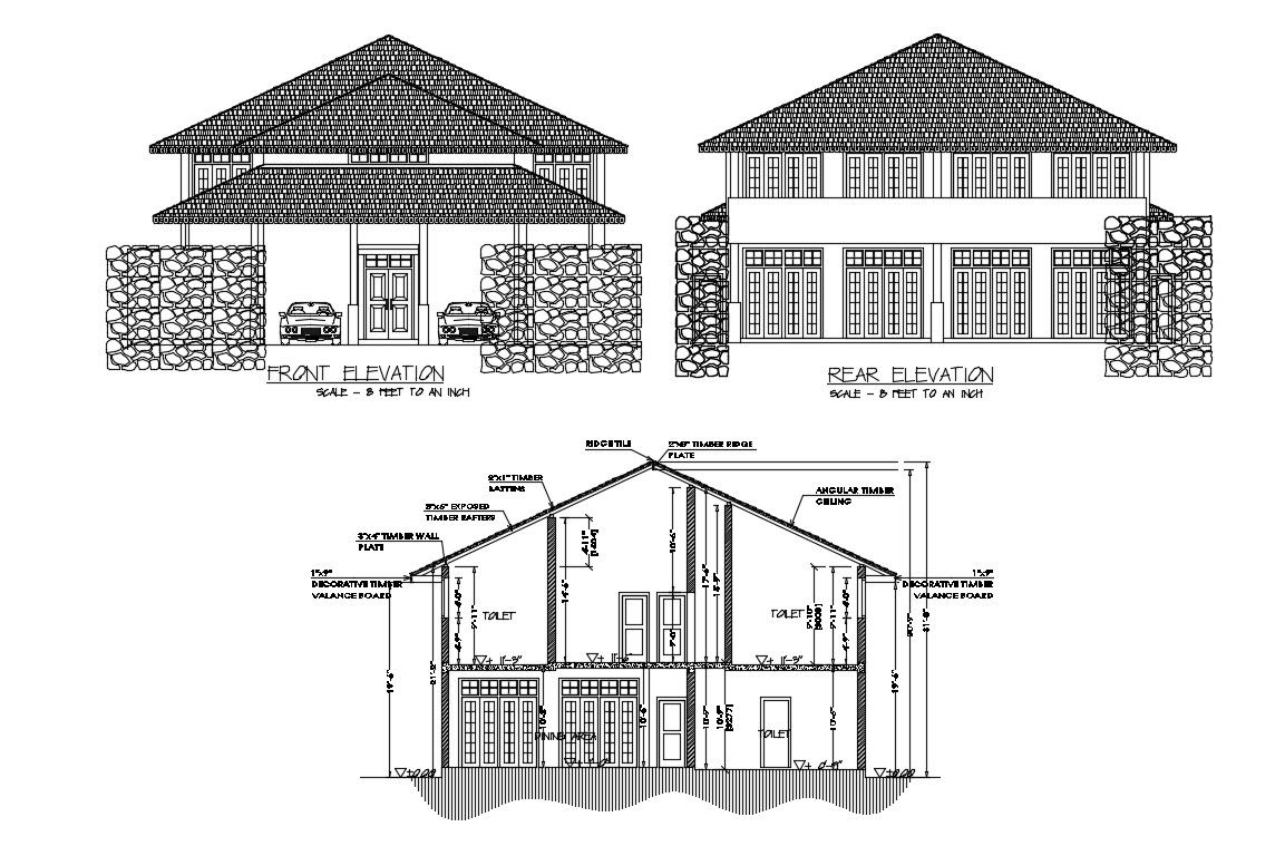 House Drawing AutoCAD File Download