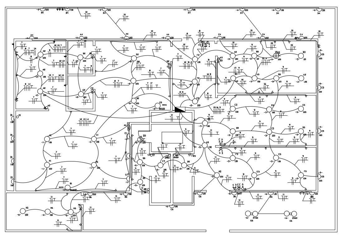 House Electrical Wiring Plan AutoCAD drawing download