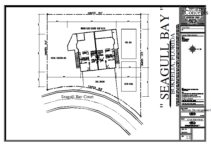 House Lay out Detail with wall detail