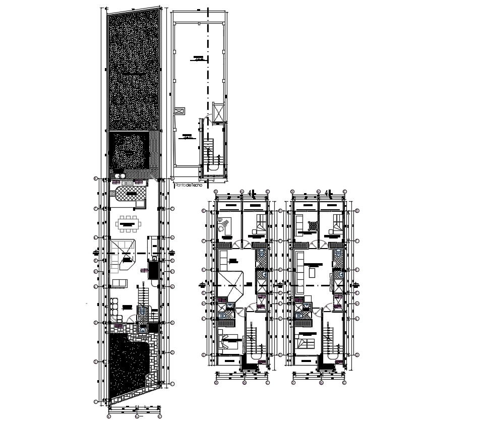 House Layout Plan CAD File