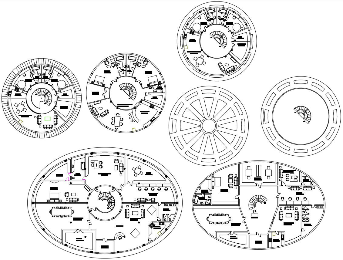House Plan Drawing CAD File