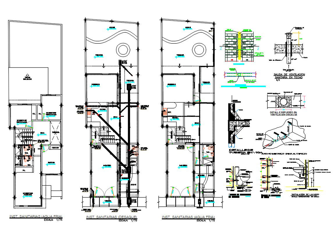 House Plumbing Layout plan