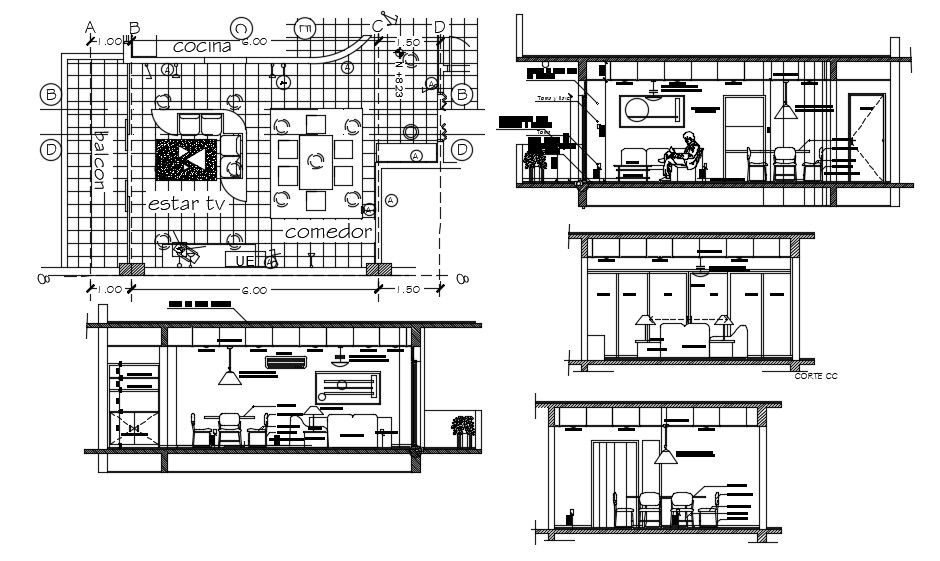 House Project In AutoCAD File