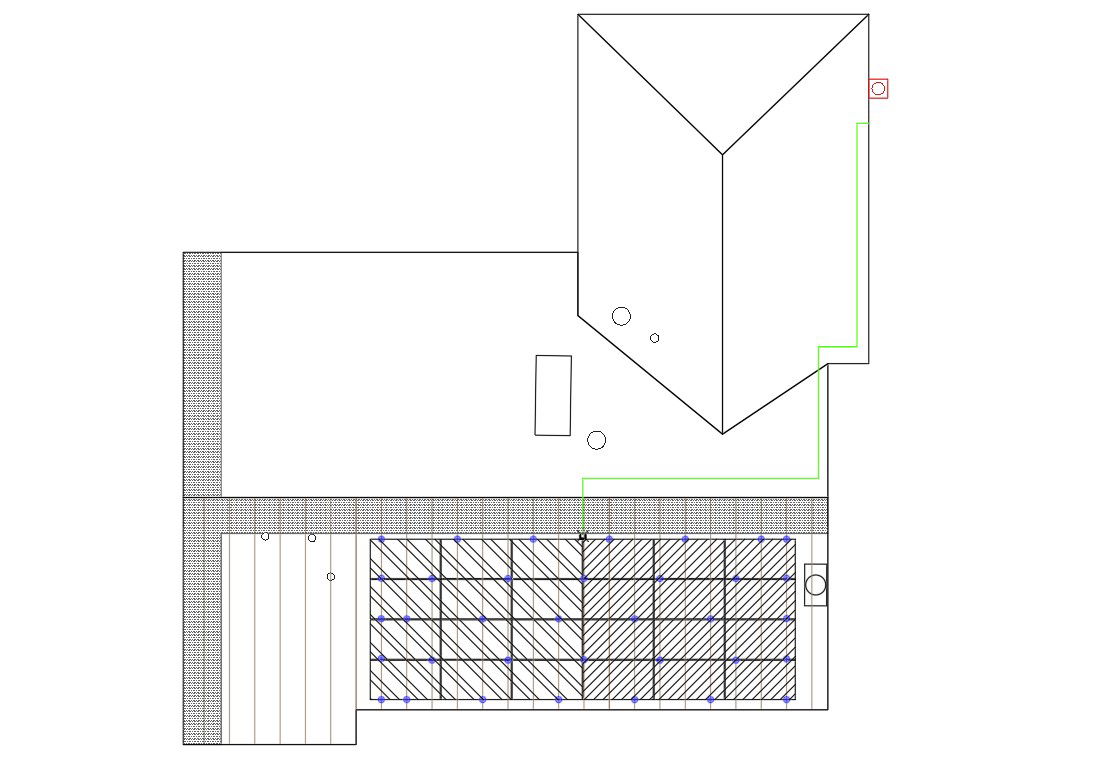 House Roof Plan With Solar