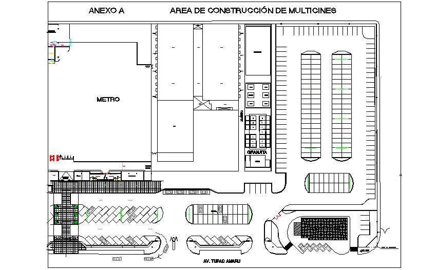 House culture metro rail detail dwg file