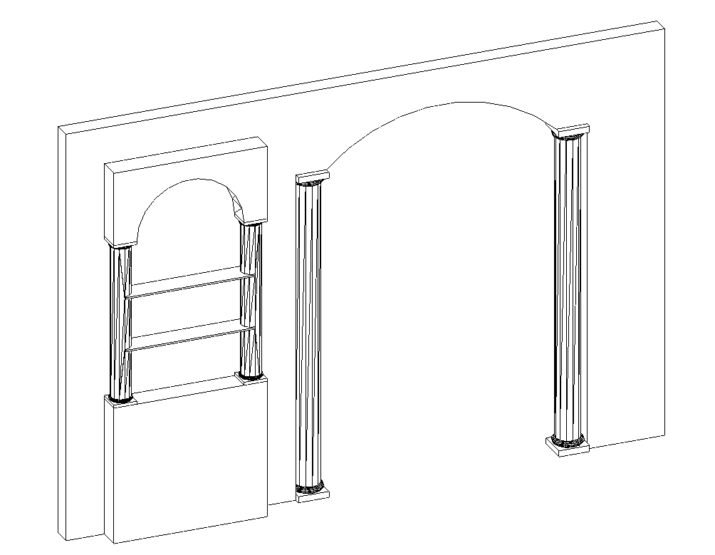 House door and window frame elevation cad drawing details dwg file