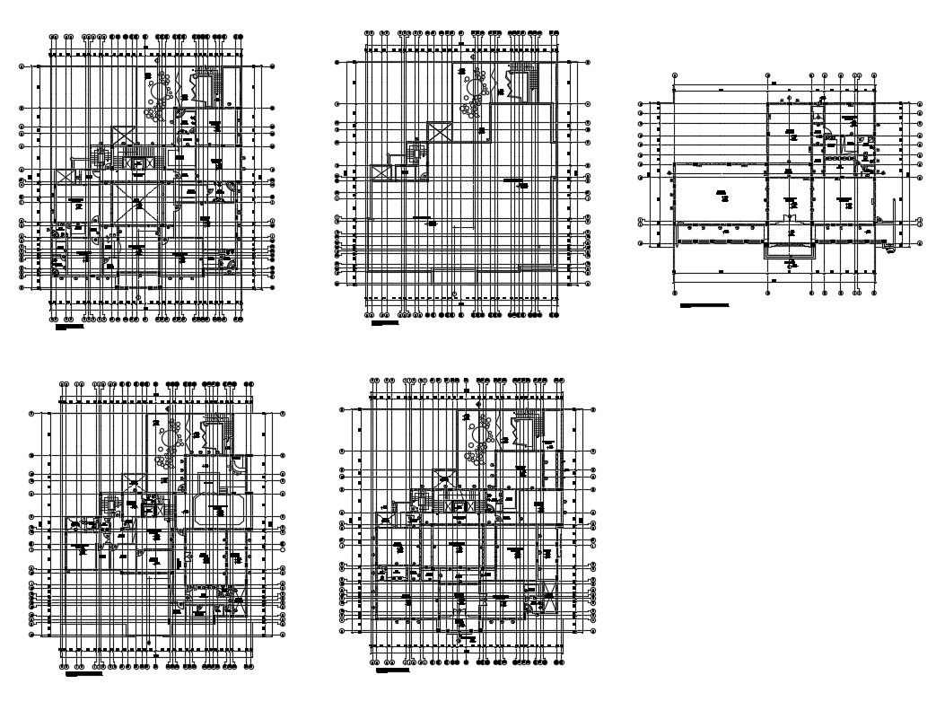 House floor plan and framing plan cad drawing details dwg file