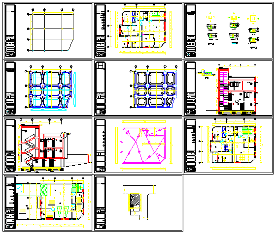 House of three floors design drawing