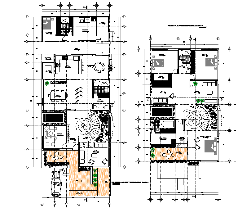 House planning detail layout file