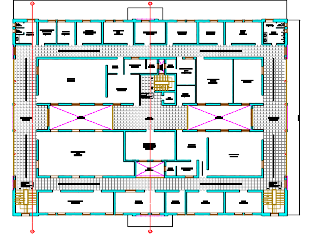 House working plan detail dwg file
