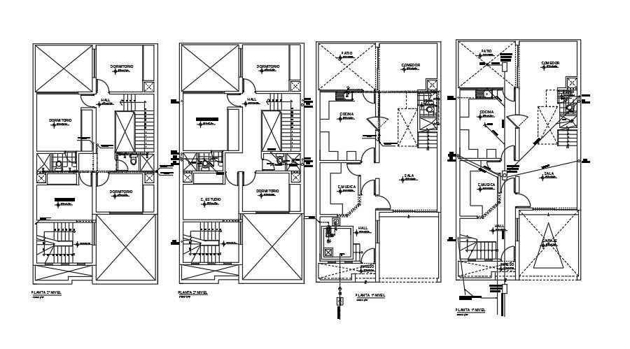 House AutoCAD Plan Layout File