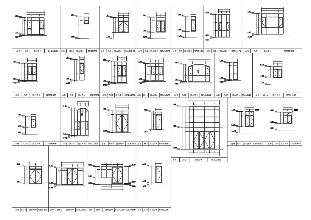 House Furniture Door And Window CAD Blocks Free Download DWG File