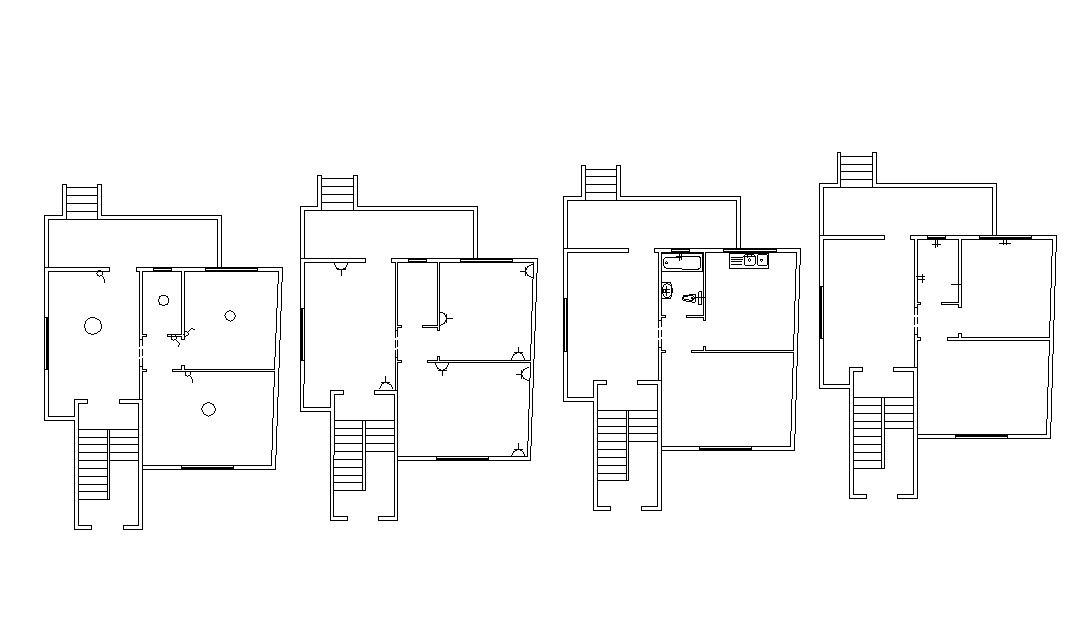 House Layout Design Architecture CAD Plan