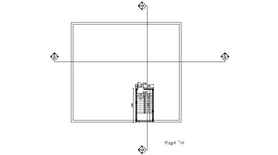 House Terrace Floor Plan AutoCAD File