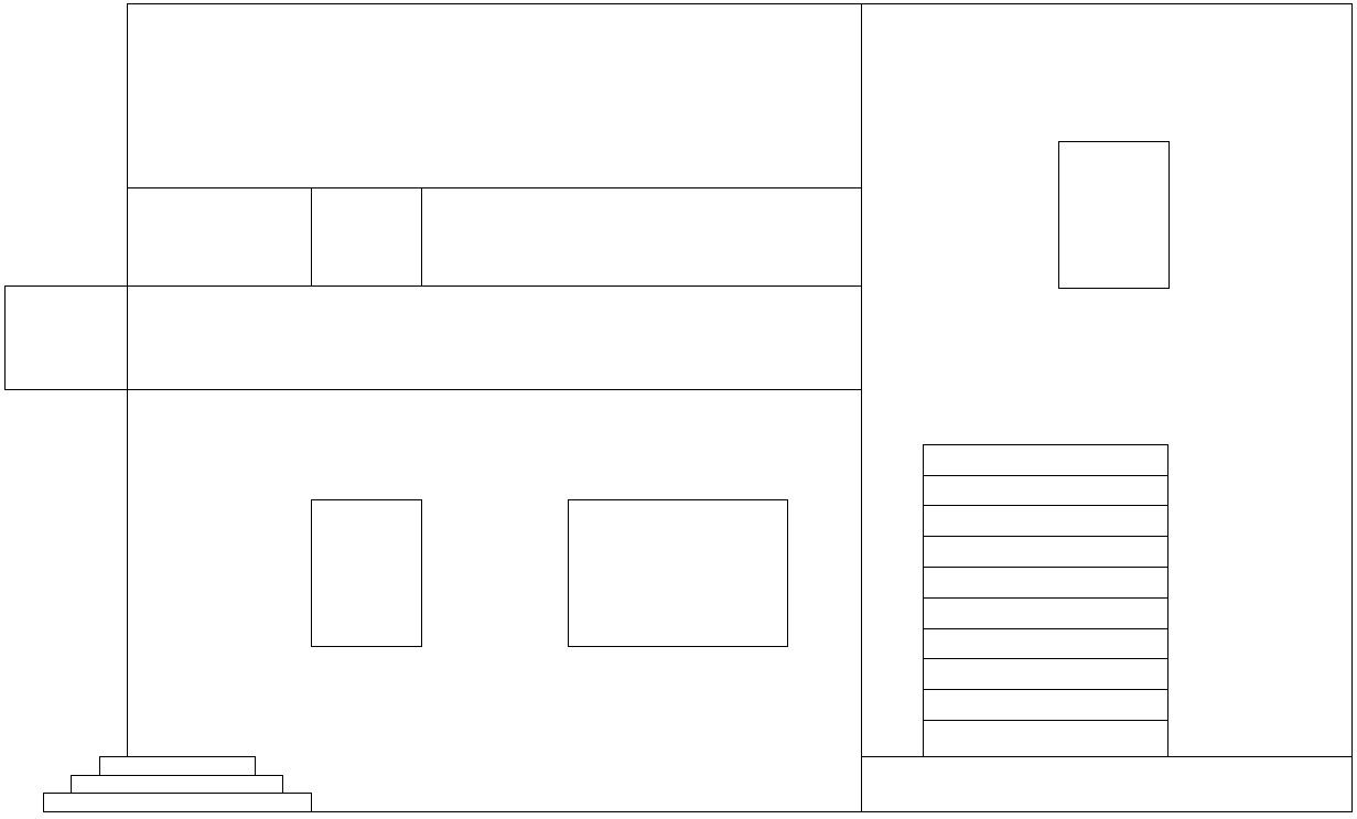 House elevation layout