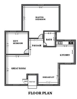 House plan 2d cad drawing. Download this cad DWG file.