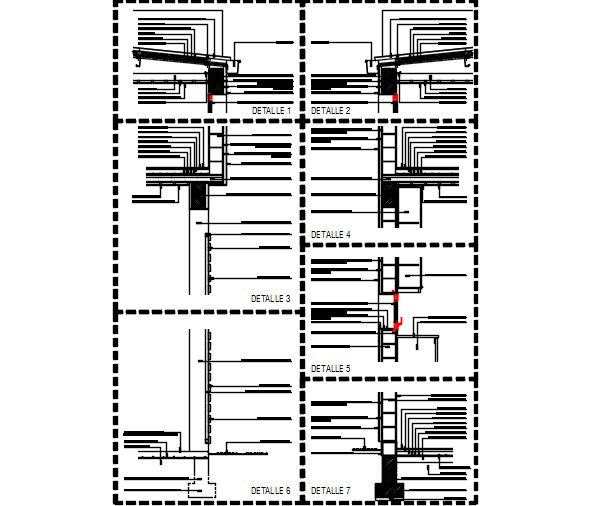 Housing bearing wall details