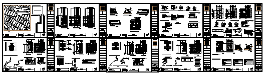 Housing business plans design drawing