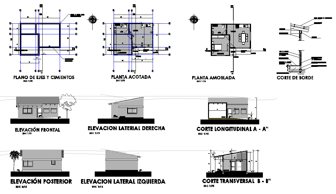 Housing for plan autocad file