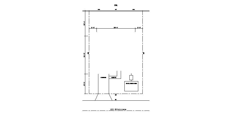 Housing plots and site plan details dwg file