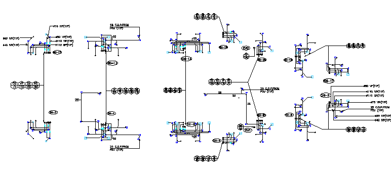 Housing revised electrical installation details dwg file
