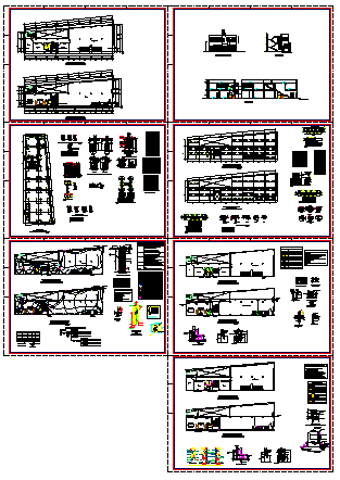 Housing trade design drawing