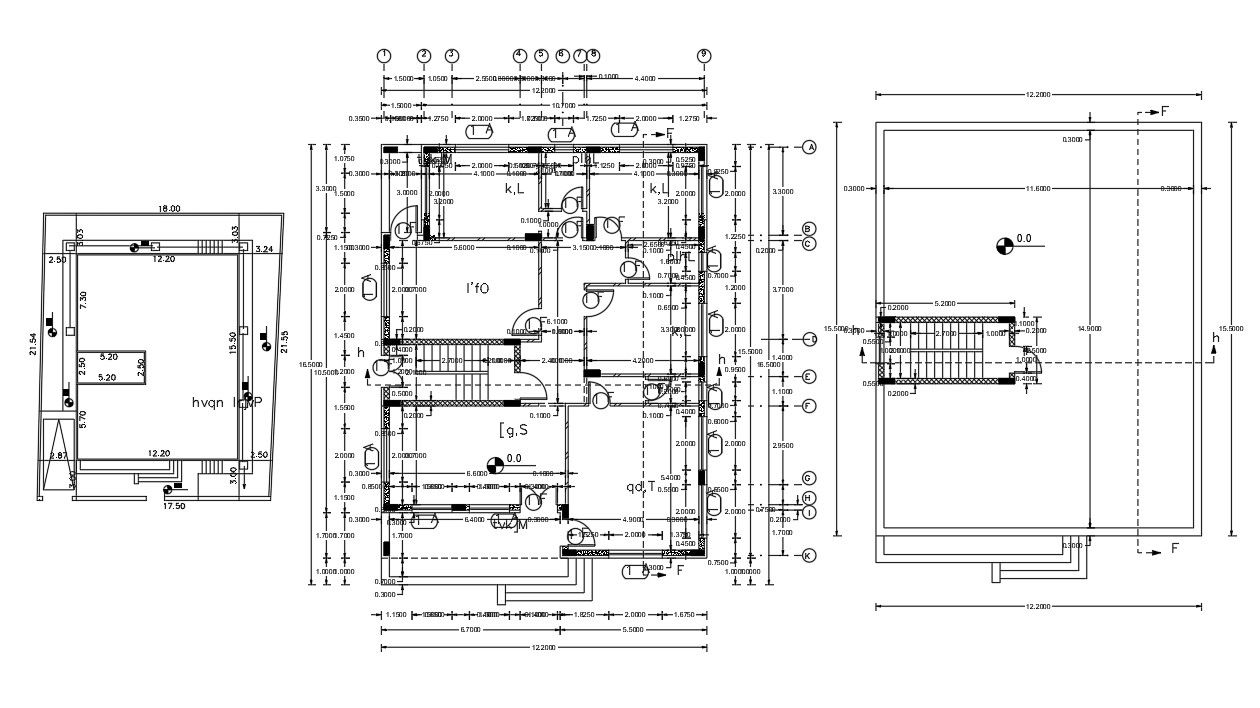 Huge Lavish Bungalow Plan With Working Drawing AutoCAD File