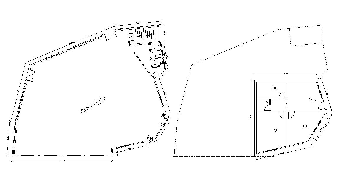 Huge Building Planning With Dimension Autocad File