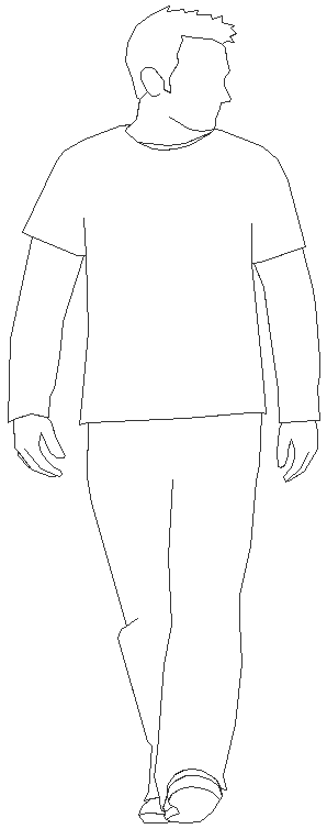 Human figure design 3d autocad file dwg autocad drawing .