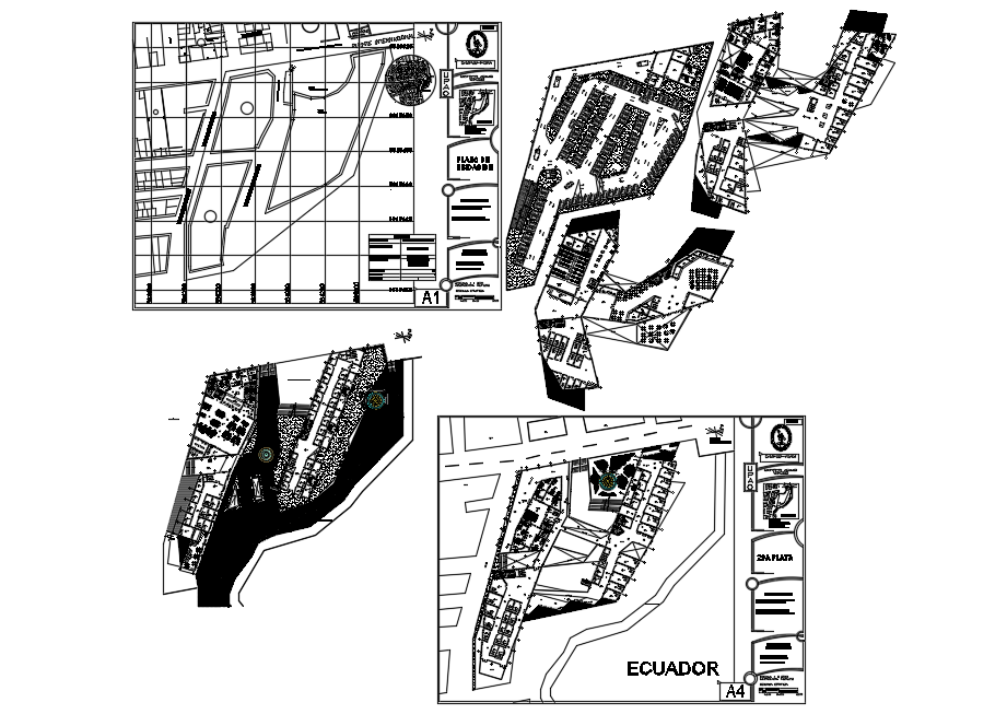 Hybrid building-tumbesecuador dwg file