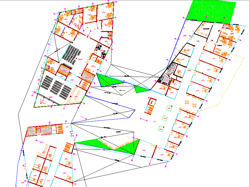 Hybrid building-tumbesecuador dwg file