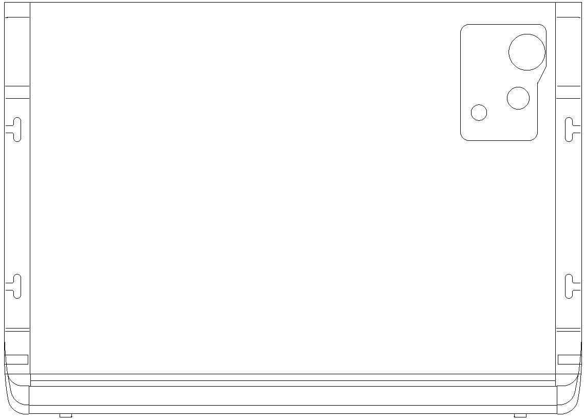 Hydraulic pipe blender bottom view details AutoCAD file, cad file,dwg format