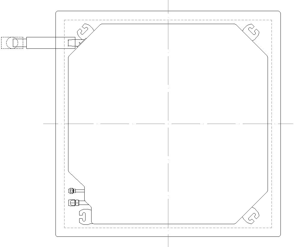 Hydraulic pipe blender top view details AutoCAD file, cad file,dwg format