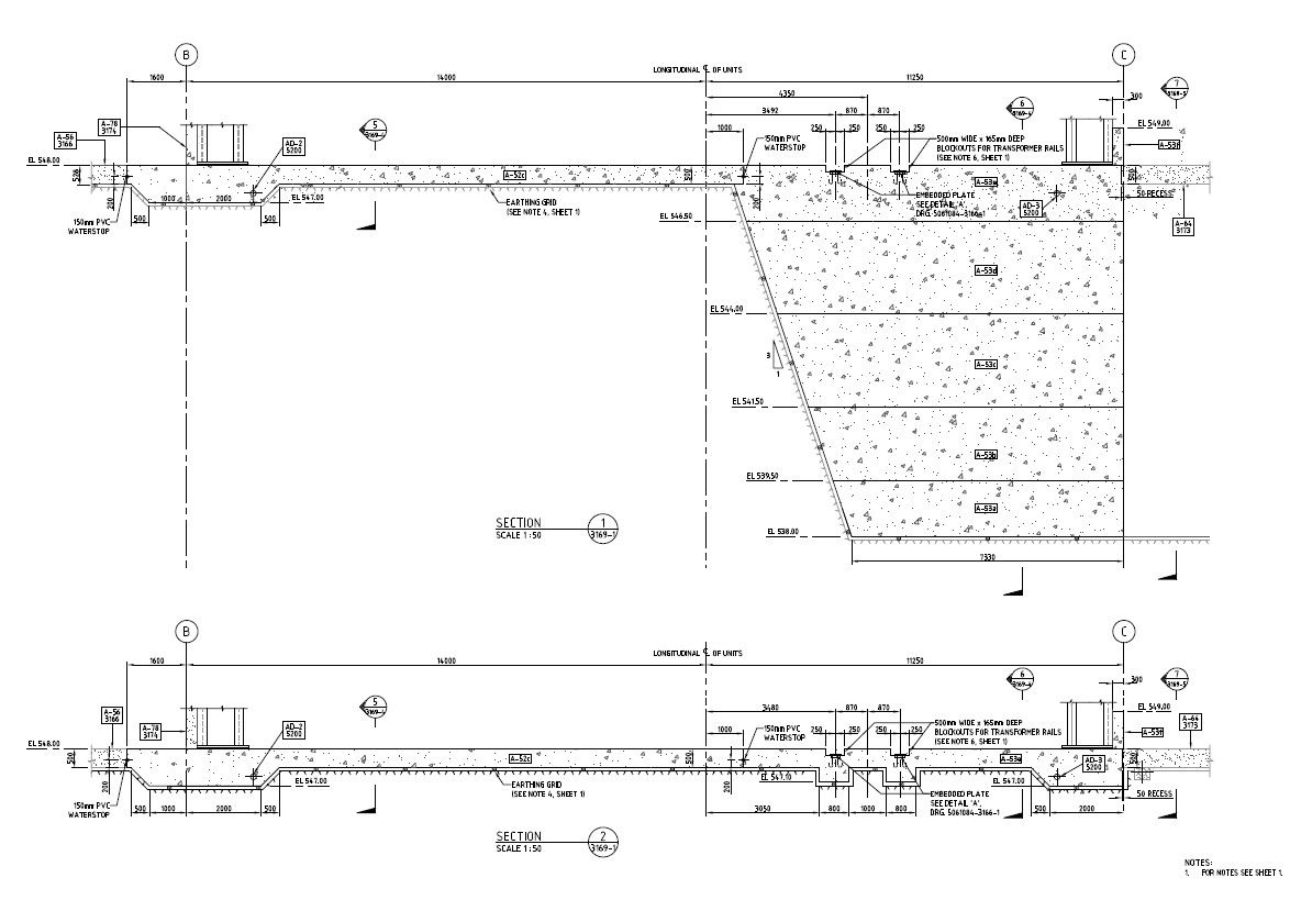 Hydro Power Plant Section Block Design PDF File