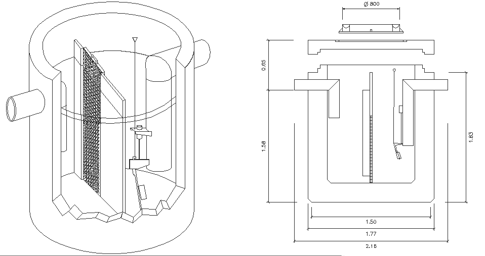 Hydrocarbon settling tank