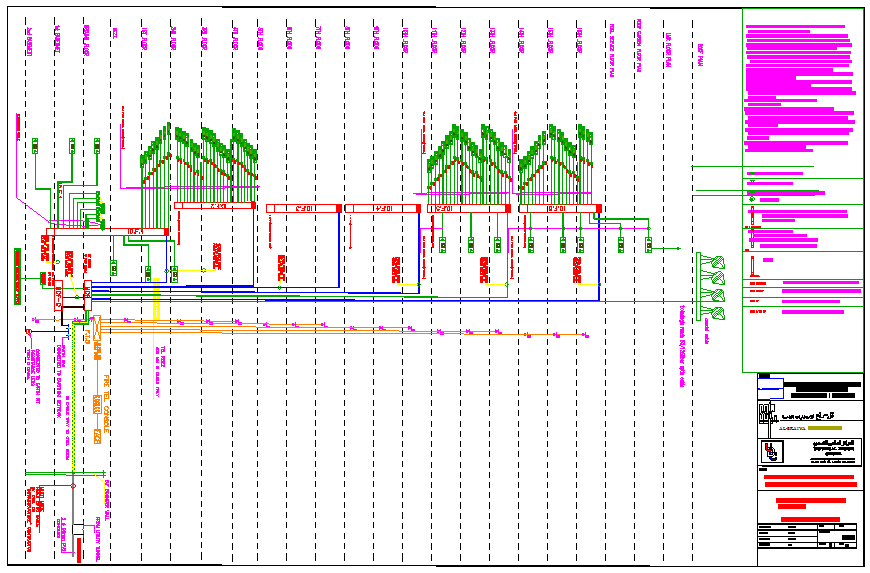 IP voice and data signal line electric layout for tower