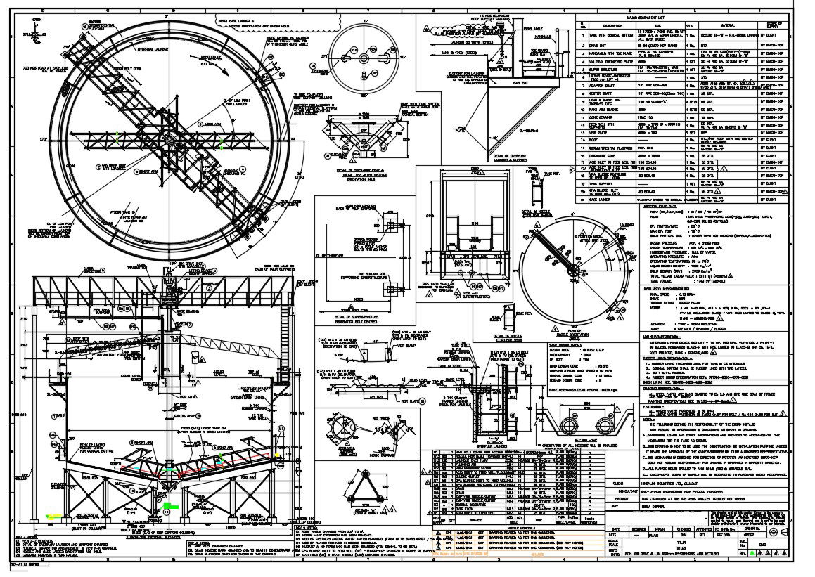 Illustrative Sectional Elevation CAD Drawing Download DWG File