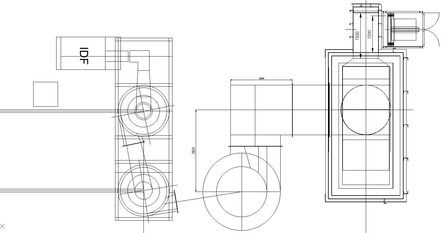Incinerator compound details autocad files, dwg format , cad drawing