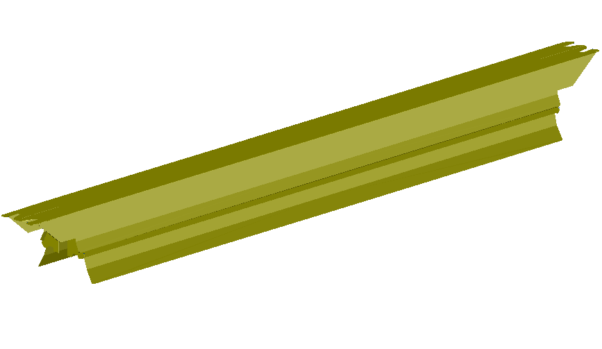 Ind LED_1200_medium electrical 3d view dwg file