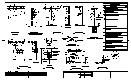 Industrial electrical installation detail design drawing