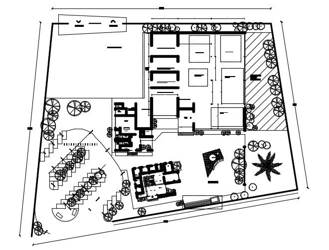 Industry Floor Plan In DWG File