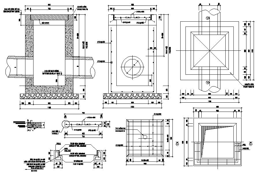 Inspection Chamber Plan DWG File
