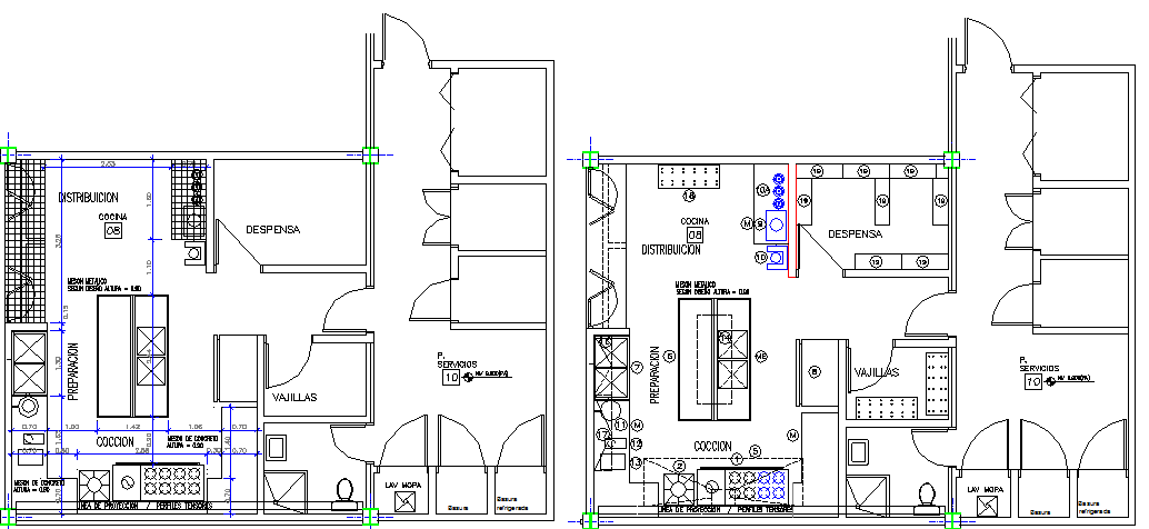 Installation Sanitary Electronics Structure, Section Details dwg file