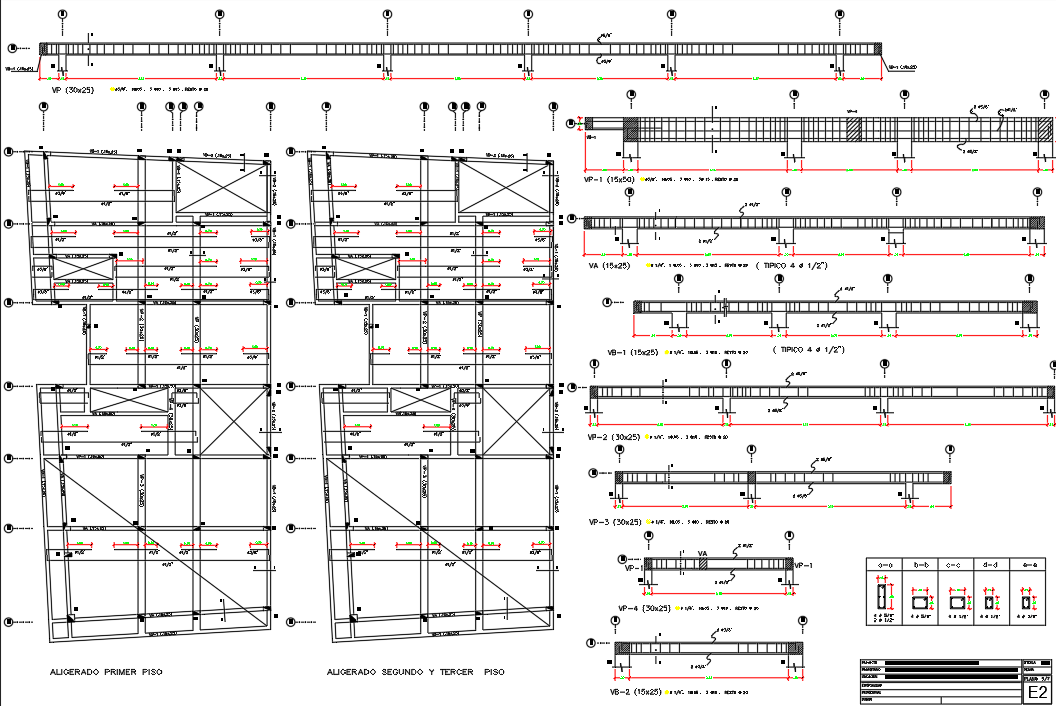 Installation unit detail plan