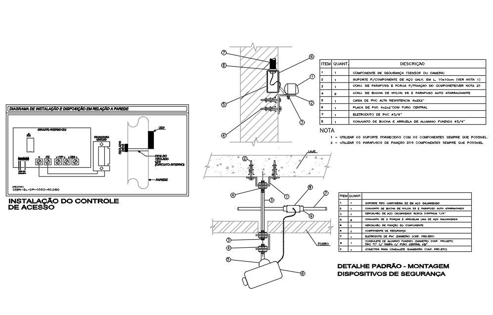 Installation Internal Circuit Drawing Free Download DWG File