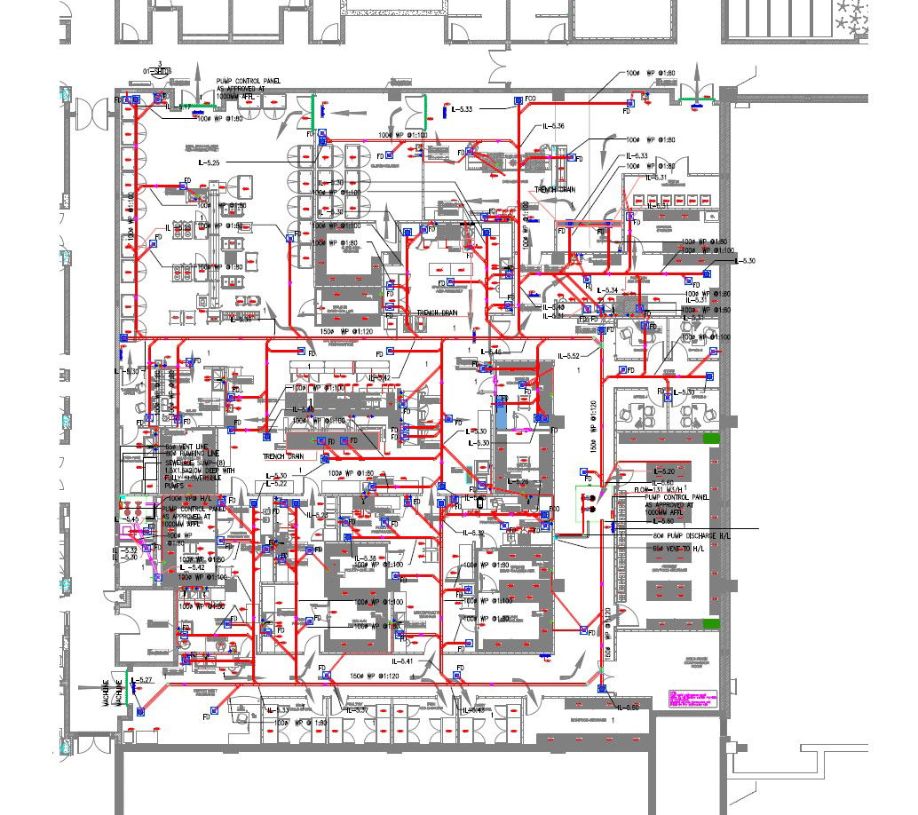Interior Plan Of Restaurant Kitchen Furniture With Working PDF File