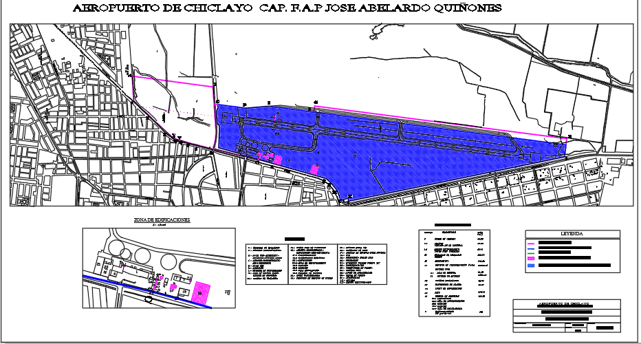 International airport design study 