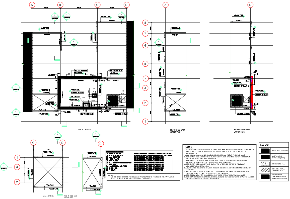  Island Kitchen Interior Design Details DWG AutoCAD File 